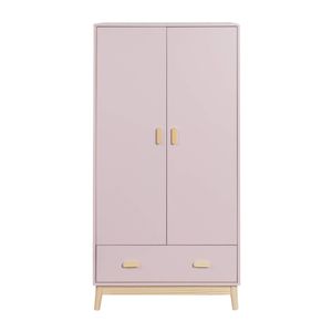 Kleiderschrank Mobili Rebecca Amchor 175x80x55 MDF Kiefer Rosa Braun Skandinavisch Zu Montieren Kleiderschrank Mobili Rebecca Amchor 175x80x55 MDF Kiefer Rosa Braun Skandinavisch Zu Montieren