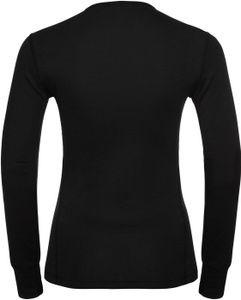 ODLO BL TOP CREW NECK L/S ACTIVE WA 15000 čierna L