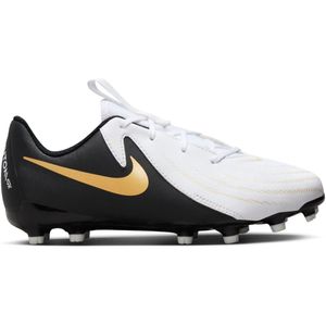 Nike Jr Phantom Gx Ii Academy Fg/Mg 100 White/Black-Mtlc Gold Coin 38