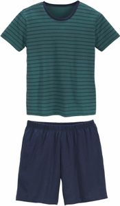 LE JOGGER Pyjama 2 er-Pack petrol-marine Größe 158/164 LE JOGGER Pyjama 2 er-Pack petrol-marine Größe 158/164