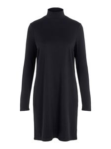 Pieces Damen Sweat Kleid PcBamala Pullover-Kleid Steh-Kragen, Farbe:Schwarz, Größe:L