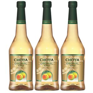 [ 3x 750ml ] CHOYA ORIGINAL Aromatisiertes weinhaltiges Getränk - Japan Ume Fruit