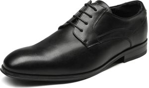 Herren Anzugschuhe Schnürhalbschuhe Business Derby Oxford Hochzeit Schuhe, Farbe: Schwarz, Größe: 42 Herren Anzugschuhe Schnürhalbschuhe Business Derby Oxford Hochzeit Schuhe, Farbe: Schwarz, Größe: 42