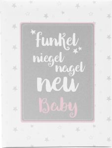 Goldbuch Babytagebuch funkel niegel nagel neu rosa 21x28 cm 44 Seiten