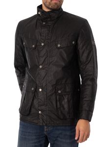 Barbour International Tourer Duke Wachsjacke, Schwarz XL