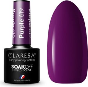 CLARESA PURPLE Hybridný lak 619 -5g