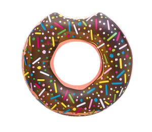 Bestway® Donut Ring Schwimmring im Donut-Design, 107 cm, Braun