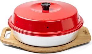Omnia Bambus Untersetzer 312 x 235 x 22 mm Campingbackofen Schneidebrett Trivet Camping Outdoor