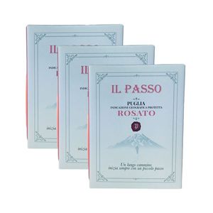 Rosé Italien Primitivo Il Passo Puglia Bag in Box trocken (3x5L)
