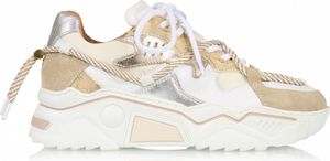 DWRS The label - DWRS sneakers JUPITER Snake Sand Champagne - 37 EU - Blau, Rosa
