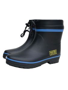 Frauen Outdoor Regen Stiefel Arbeit Warm Gefüttert Garten Schuhe Atmungsaktiv Schwarz Blau,Größe:EU45