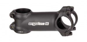 ergotec 1-1/8' A-Head Vorbau 'Shark', Länge: 90 mm / 7°, Lenker: 31,8 mm, Alu, schwarz