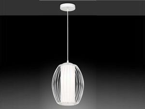 Pendelleuchten modern für übern Esstisch Gitterlampe mit Milchglas Lampenschirm Pendelleuchten modern für übern Esstisch Gitterlampe mit Milchglas Lampenschirm