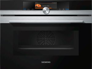 Siemens CM678G4S1 iQ700 Einbau-Kompaktbackofen mit Mikrowellenfunktion
