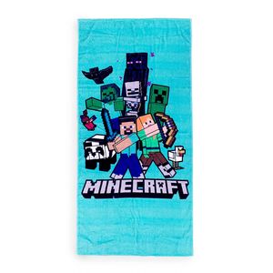 Minecraft plážová osuška detská osuška bavlnená plážová osuška pre deti 70x140 cm