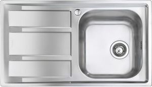 Foster FM 86.1V.STD, Edelstahl, Edelstahl, 1 Bowling, 362,5 x 400 mm, 8,89 cm (3.5 Zoll), 3,5 cm
