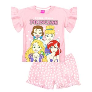 Disney Princess - Schlafanzug mit Shorts für Mädchen NS7397 (104) (Pink)