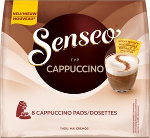 SENSEO Pads Typ Cappuccino Senseopads weich cremig 10 x 8 Getränke Kaffeepads SENSEO Pads Typ Cappuccino Senseopads weich cremig 10 x 8 Getränke Kaffeepads