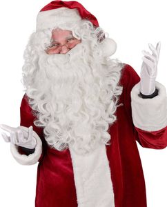 Weihnachtsmann Perücke mit Bart für Erwachsene