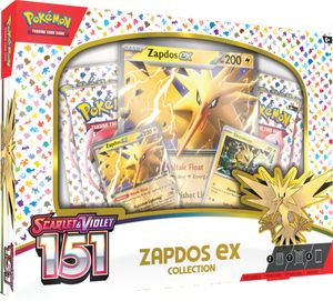 Pokémon TCG Scarlet & Violet 3.5 151 Zapdos ex  Collection *ENG*