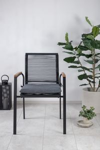 Venture Home židle Dallas černá 2-pack