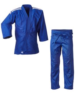 Adidas J350 Judo Club Gi Blue White Körpergröße 180 cm