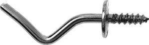 HSI Schraubhaken, gebogen Art.11, Eisen, verzinkt, 2,9x 40 mm, 8 STK