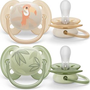 Philips AVENT SCF091/07, Ultra mäkký cumlík, Ortodontické, Silikón, Chlapec / dievča, Je možné umývať v umývačke