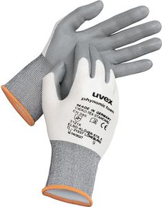 uvex unisex Arbeitshandschuhe phynomic FOAM weiß Größe 7 1 Paar