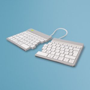 R-Go Tastatur Split Break DE-Layout Bluetooth          weiß