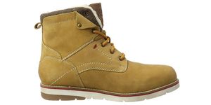 BUGATTI Herrenstiefel aus sandfarbenem, isoliertem Leder 45