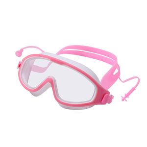 Kinder Taucherbrille Ohrstöpsel 2 In 1, Schwimmbrille Für 2-16 Jahre Kinder, Rosa