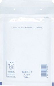 aroFOL® 2FVAF000103 Luftpolstertaschen Nr. 3, 150x215 mm, weiß, 100 Stück