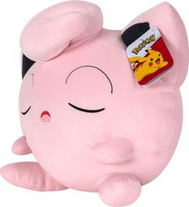 Jazwares Pokémon Schlafende Jigglypuff-plüschfigur 45 Cm Rosa  Rosa One Size
