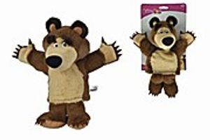 Mascha und der Bär- Plüschbär Handpuppe 28cm