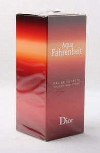 Dior Fahrenheit Aqua Eau de Toilette Splash and Spray 125ml