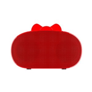 M8 tragbarer drahtloser Bluetooth-kompatibler V5.0 Smart Speaker mit intelligenter Sprachsteuerung-Rot
