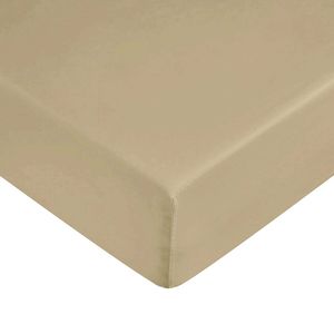 Vložené prestieradlo Belum Liso Taupe 200 x 200 cm mäkké