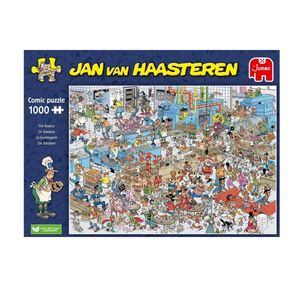 Jumbo Spiele 1110100310 Jan van Haasteren Die Bäckerei 1000 Teile Puzzle