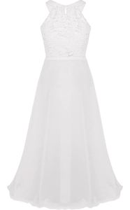 Elegantes Spitzenkleid für Mädchen Kinder Gr. 164 Cm – Perfekt für festliche Anlässe, Hochzeit Party Taufe Langes Kleid
