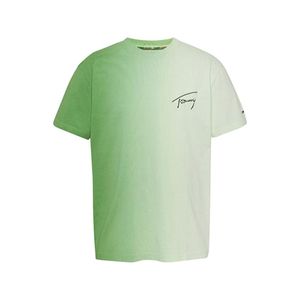 TOMMY HILFIGER JEANS T-shirt Herren Baumwolle Grün GR78713 - Größe: XL