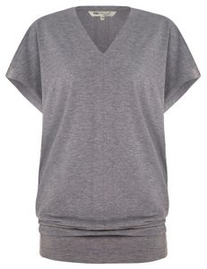 Yoga-T-Shirt "Freedom" - pale grey marl XS