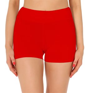 Merry Style Damen Shorts Radlerhose Unterhose Hotpants Kurze Hose Boxershorts aus Baumwolle MS10-359 (Rot, S)