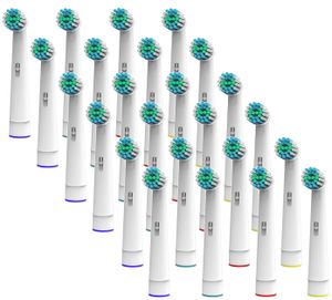 24 x  Ersatzbürsten Aufsteckbürsten für Oral B Precision Clean Zahnbürsten