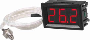 XH-B310 Digitální průmyslový teploměr 12V | Teploměr s termočlánkem M6 typu K -30800 ℃ s LED displejem, vysoká přesnost