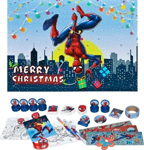 Karton Adventskalender Spiderman