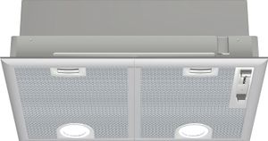 Bosch Serie 4 DHL555BL, 590 m³/h, Zvedené / recirkulačné, D, A, C, 56 dB