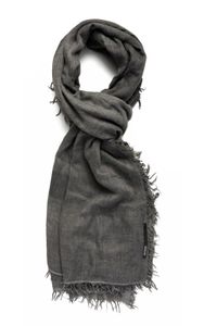 REPLAY Schal Scarf Washed Black grau