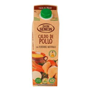Hühnerbrühe mit frischem Gemüse - Caldo de Pollo 1 Liter - Don Simon - Spanien