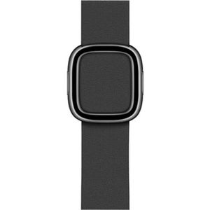 Apple Modernes Lederarmband S (40mm) für Apple Watch (135 - 150 mm Umfang) black